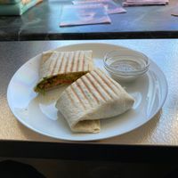 Falafel Wrap at Earth Cafe in Gothenburg