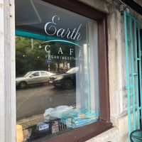 Earth Cafe with outdoor seating  at Earth Cafe in Gothenburg