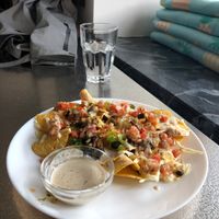 Vegan nachos  at Earth Cafe in Gothenburg