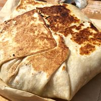 vegan crunch wrap! at The Nat Shack - Food Truck in Valdez