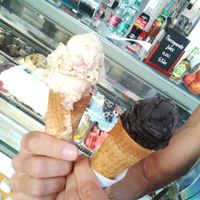 Hazelnut & dark chocolate at Icy Bar in Hvar