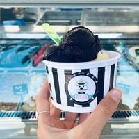 dark chocolate orange and passionfruit - SO GOOD at Icy Bar in Hvar