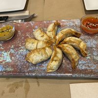 Gyozas  at La Huella Vegana - Las Rozas in Madrid