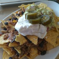 Chilaquines at La Huella Vegana - Las Rozas in Madrid