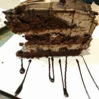 Pastelorro de chocolate at La Huella Vegana - Las Rozas in Madrid