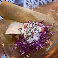 Veggie wrap at Green Lane Naturals in Green Lane