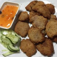 fried veggie nuggets at Veggielife Wellness House in Olongapo City