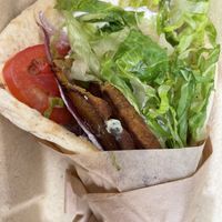 gyro at Greens and Grains in Shrewsbury