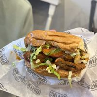 Burger (off their specials menu)  at Greens and Grains in Shrewsbury