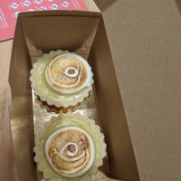 Lemon meringue tartelettes at Bonbon Collections in Montreal