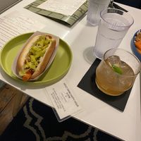 Carrot Dog! at Pool House Kitchen and Bar in Manhattan