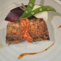 ナッツを沢山使ったミネストローネ風 at Manaya in Azumino