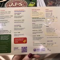 Menu   at O Burrito in Coimbra