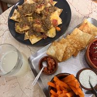 Spread and lemonade   at O Burrito in Coimbra
