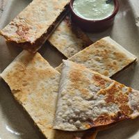 Quesadillas at O Burrito in Coimbra