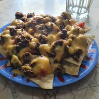 Loaded Nachos at O Burrito in Coimbra