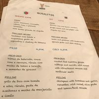 Menu  at O Burrito in Coimbra