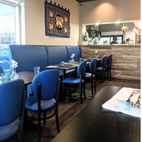 Dining area at The Blue Elephant in Bedford