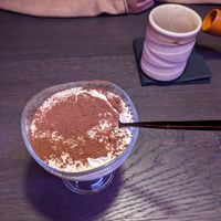 Tiramisu - delicious! at Kansha in Munich