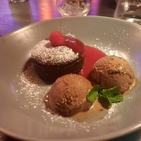 Lava cake at Kansha in Munich