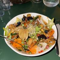 Ensalada de tofu  at Mic Moc in Tarifa