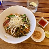 Vegan Pad Thai 🌱 at Mic Moc in Tarifa