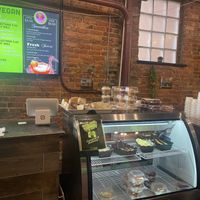 We got so many deserts and cornbread!!!  at NuVegan in Richmond