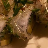 Vegan sushi at Hachiko Sushi in Warsaw