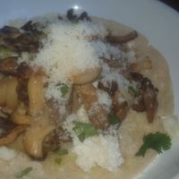 Mushroom and truffle gringa tacos at Mexico 70 in Sunderland