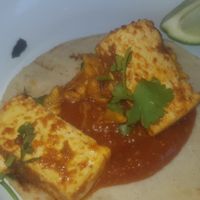 Tandoori Tofu Tacos at Mexico 70 in Sunderland