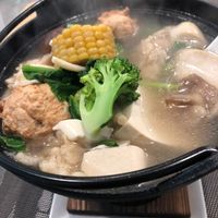 Mini Hotpot at Food Fortune Vegetarian Restaurant in West Singapore