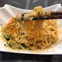 Peanut paste noodle at Food Fortune Vegetarian Restaurant in West Singapore