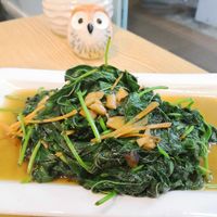 Sweet Potato Leaves at Food Fortune Vegetarian Restaurant in West Singapore