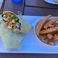 veggie wrap  at Coconuts on the Beach in Cocoa Beach