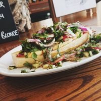 Hummus starter at So! Bar and Eats in Ripon