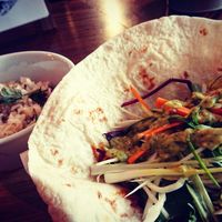 "Pulled Pork" sweet potato taco at So! Bar and Eats in Ripon