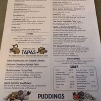 Vegan menu June 2019 at The Cosy Club in York