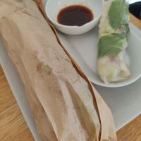 Filled baguette at VG Wok - Tykistökatu in Turku