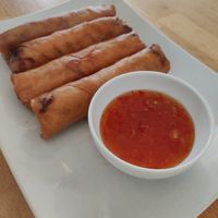 Spring rolls at VG Wok - Tykistökatu in Turku
