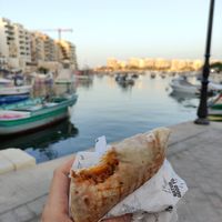 Vegan chipotle jackfruit melt at Dr Juice - The Point in Sliema