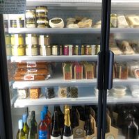Fridges full of take home goodness. at Feast in Geelong