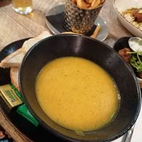 Vegetable soup at Horse and Jockey in Alfreton