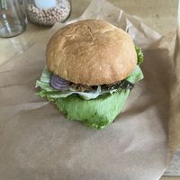 Classic burger   at Naturalna in Bydgoszcz