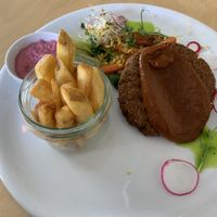 Bbq cutlets  at Naturalna in Bydgoszcz