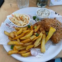 Fish and chips   at Naturalna in Bydgoszcz