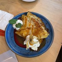 Apple crepe   at Naturalna in Bydgoszcz