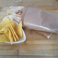 Cheese nugget wrap - was SUPER tasty at Naturalna in Bydgoszcz