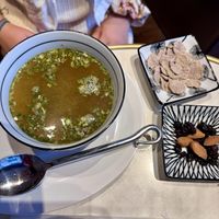 Soupe miso au quinoa  at Keck's Cafe Nature Shop in Vichy