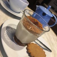 the vegan speculoos dessert! Must try! at Keck's Cafe Nature Shop in Vichy
