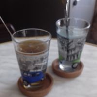 Soft drinks, with an intense and wonderful flavor, there is a version of chestnut and another mint. at Keck's Cafe Nature Shop in Vichy